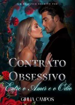 Capa do romance Contrato Obsessivo - Entre o Amor e o Ódio